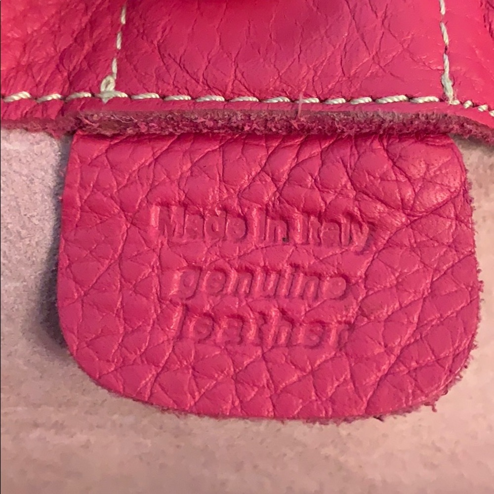 Francesca Visconti Pink on Pink Leather satchel 💕 - Picture 6 of 10